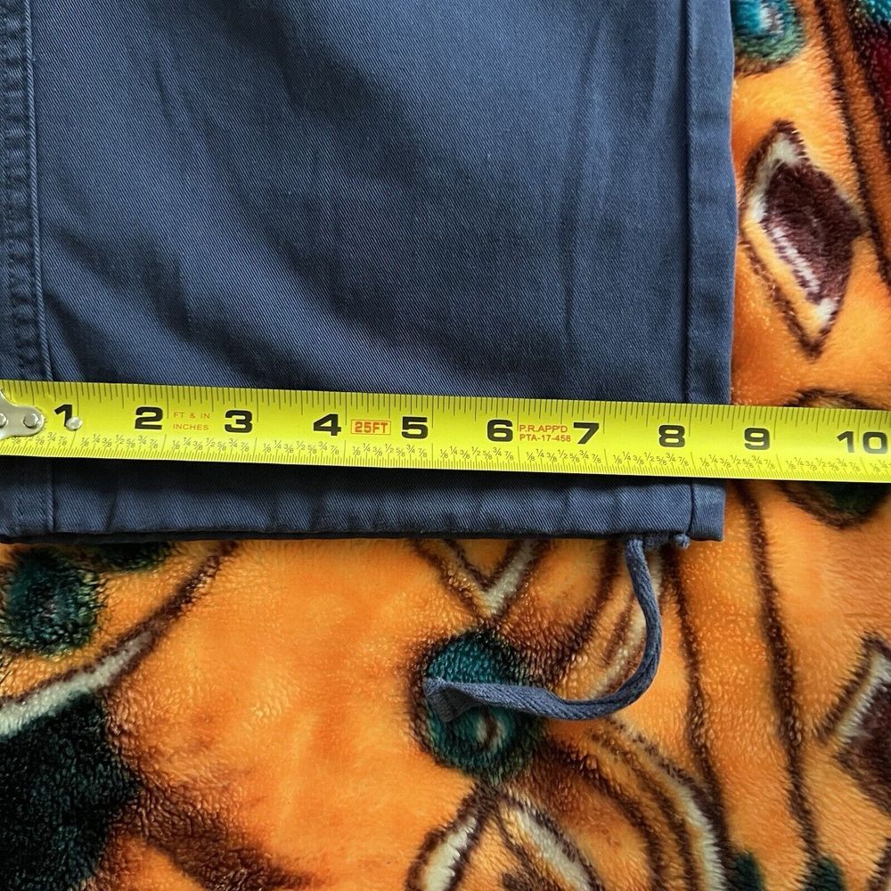 Men's Blue Cargo Pants - Picture 10 of 10